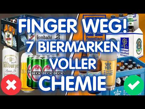 WARNUNG! 7 deutsche Biersorten, die Sie NIEMALS trinken sollten (hier ist der Grund)