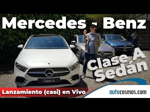 Mercedes-Benz Clase A Sedán Lanzamiento en Argentina (casi) en Vivo
