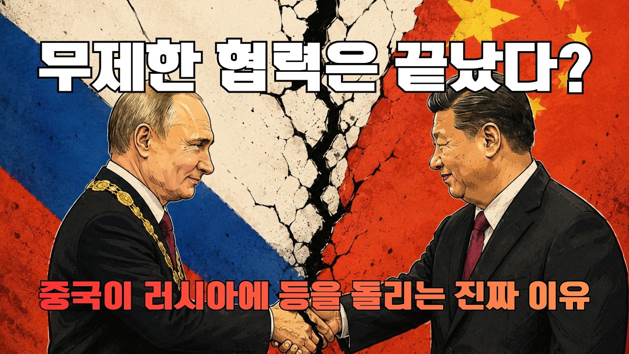 무제한 협력은 끝났다? 중국이 러시아에 등을 돌리는 진짜 이유