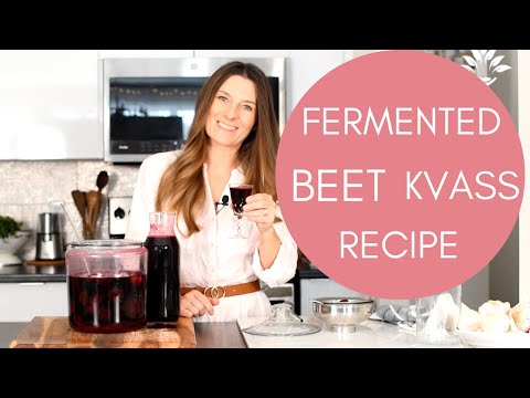 Easy and delicious fermented beet juice ( kvass ) - step by step MASTERCLASS