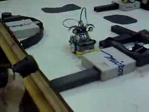 laborka WR - zawody - ROBOTnicy, banda, próba 1