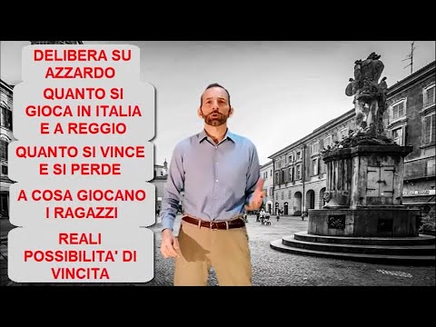 Reggio Emilia dice "no" all'azzardo. E lo spiega in un video Reggio Emilia dice "no" all'azzardo. E lo spiega in un video