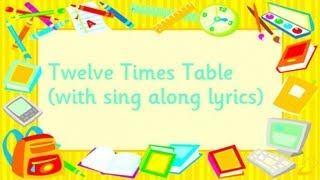 Twelve Times Table