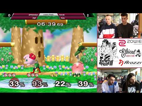 Extra Angle 3 Melee Doubles: Losers Finals - Webwipe/ZQF vs Amrak/Polo