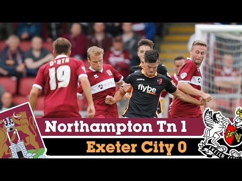 Northampton Town 1-0 Exeter City (30/8/14) - Sky Bet League 2 Highlights 2014/15