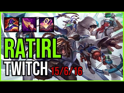 RATIRL - TWITCH vs ALISTAR Support - NA Challenger - Patch 11.3