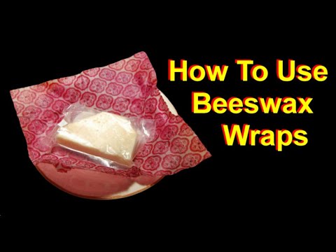 How To Use Beeswax Wraps as a Plastic Alternative (reusable, biodegradable) and care for them