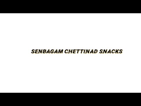 Senbagam fried snacks ragi thenkuzhal muruku