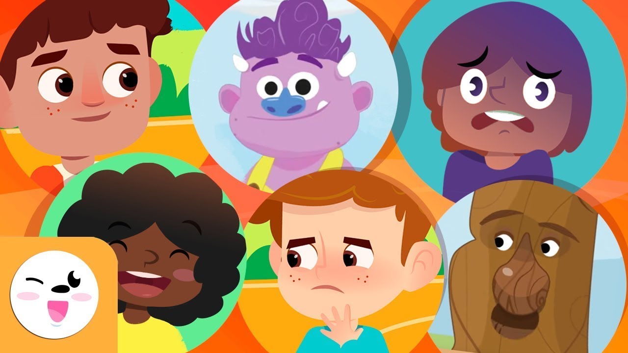 EMOÇÕES  e EMPATIA para crianças - Compilação