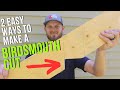 2 EASY Methods for Making Birdsmouth Cuts