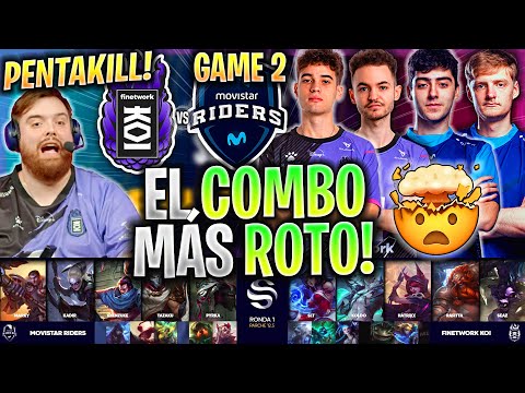 PICKEAN EL COMBO MÁS ROTO CONTRA KOI! *PENTAKILL* | KOI vs MRS Game 2 PLAYOFFS SUPERLIGA LVP ESPAÑOL