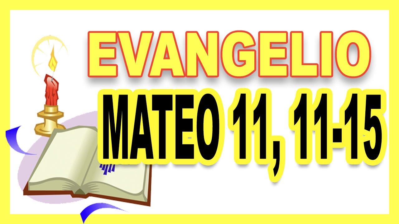 ✴️ EVANGELIO según San MATEO 11, 11-15 📌 PADRE GUILLERMO SERRA 【 Más grande que Juan el Bautista 】