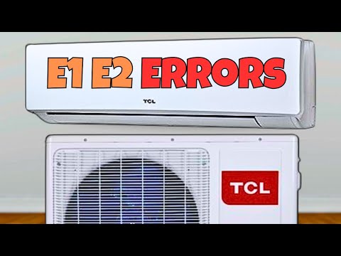 How To Fix E1 E2 Error Codes In TCL Mini Split AC Easily!