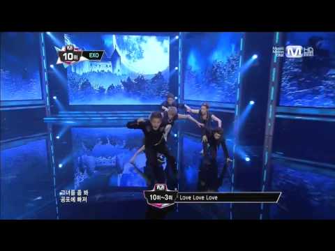 NEW!! [720p] 130704 EXO - Wolf @ M! Countdown