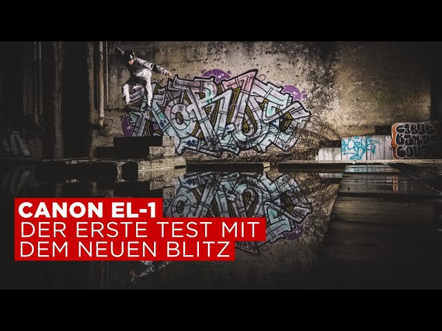 Video Teaser für Canon EL-1: Der erste Test mit dem neuen Blitz