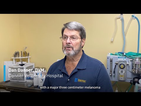 Dan Danner, DVM, talks about his experience using VETIGEL on a patient with melanoma.