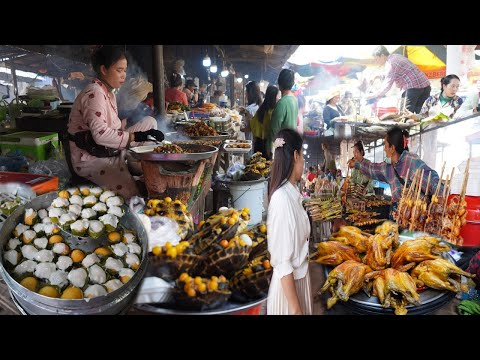 Cambodian Countryside Food Show - Amazing Various Countryside Food Selling @Oudong Resort
