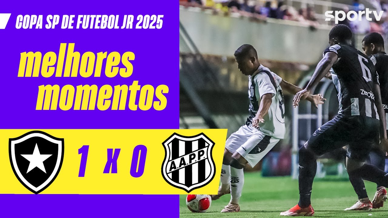 VÍDEO | Golaço e melhores momentos da classificação do Botafogo para as oitavas da Copinha