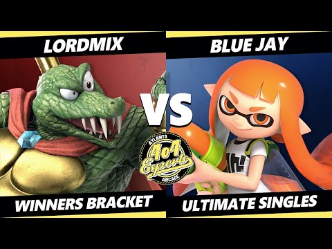 4o4 Smash Night 34 - LordMix (K Rool, Steve) Vs. Blue Jay (Inkling) SSBU Ultimate Tournament