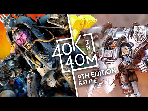 Warhammer 40k Grey Knights vs Chaos - 2000 points Battle Report S02E07