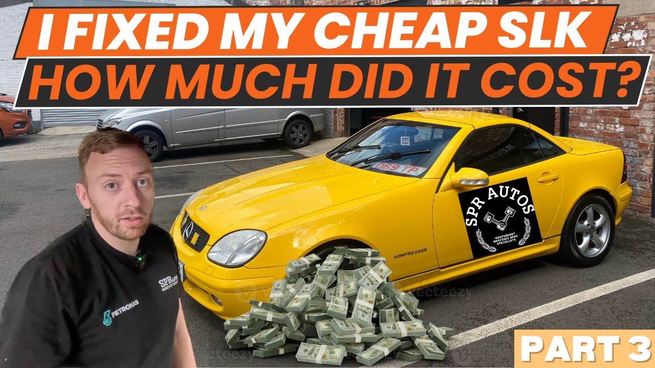 £360 Bargain Mercedes R170 SLK – Full Repair Costs Revealed! 💸 Was It Worth It?