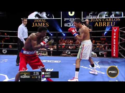 James vs Abreu FULL FIGHT: PBC on Bounce - Sept. 18, 2015