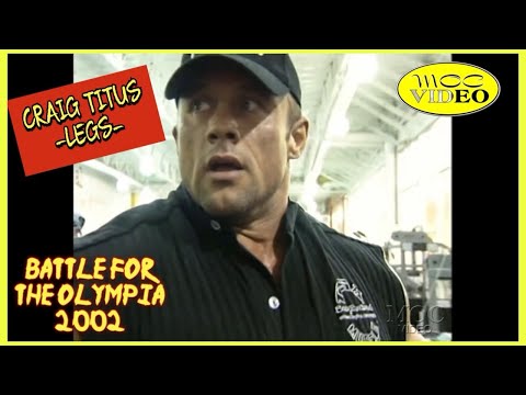 Craig Titus - Legs - Battle For The Olympia 2002 DVD