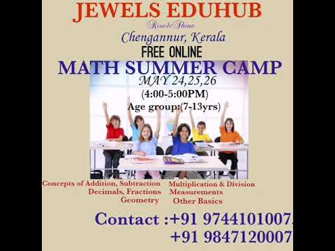 Summer Math Camp With Free Task Cards