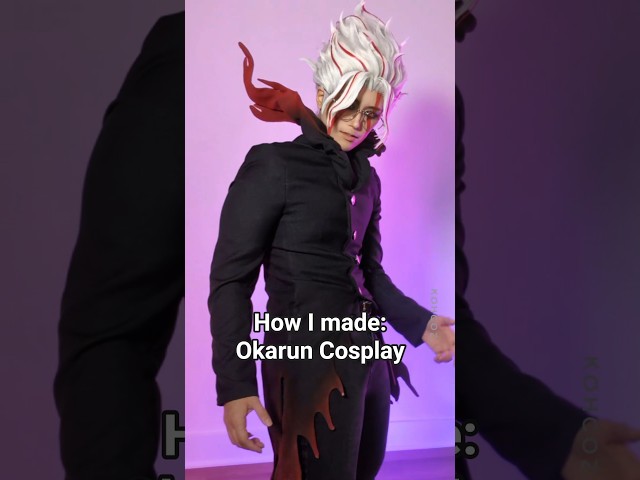 Vídeo relacionado con Gosbeliy Dandadan Disfraz de Cosplay Gafas Anime Costume Merch Halloween Carnaval Okarun