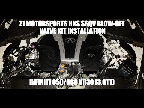 Z1 Motorsports Q50/Q60 (VR30) HKS Blow-Off Valve Install