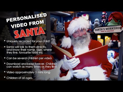 North Pole Greetings - Santa Video Example 2021