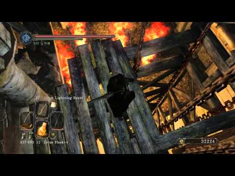 Dark Souls II Walkthrough 71 Lost Bastille and Salamander pit clean up