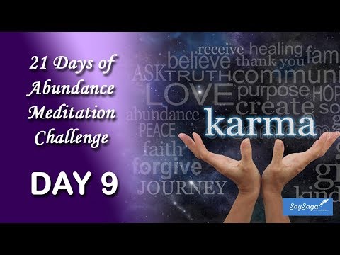 21 Days of Abundance Meditation Challenge with Deepak Chopra - Day 9