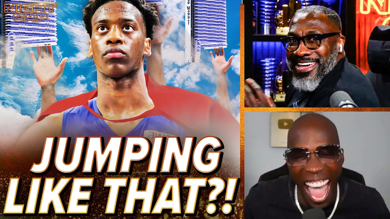 Unc REMINDS Ocho he was HIM in basketball after AJ Dybantsa Record Breaking 42in VERTICAL | Nightcap
