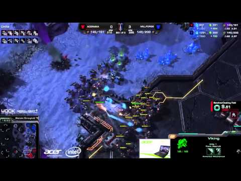 SC2 Acer TeamStory Cup 3 Game 4 ForGG vs MMA TvT Millenium vs Acer StarCraft 2