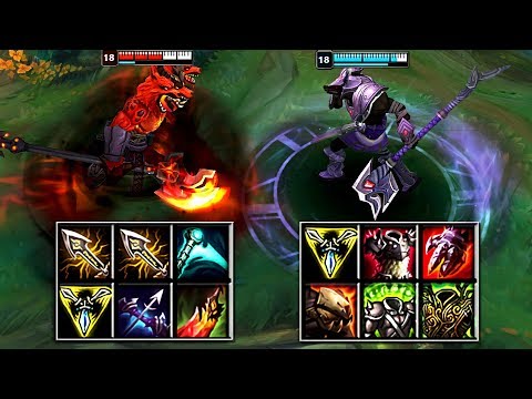 CRIT NASUS vs NORMAL BUILD NASUS & Best Moments!