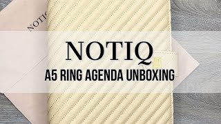 Notiq A5 Agenda Unboxing #notiq