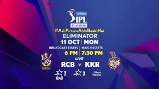 VIVO IPL 2021 Eliminator: Royal Challengers Bangalore v Kolkata Knight Riders