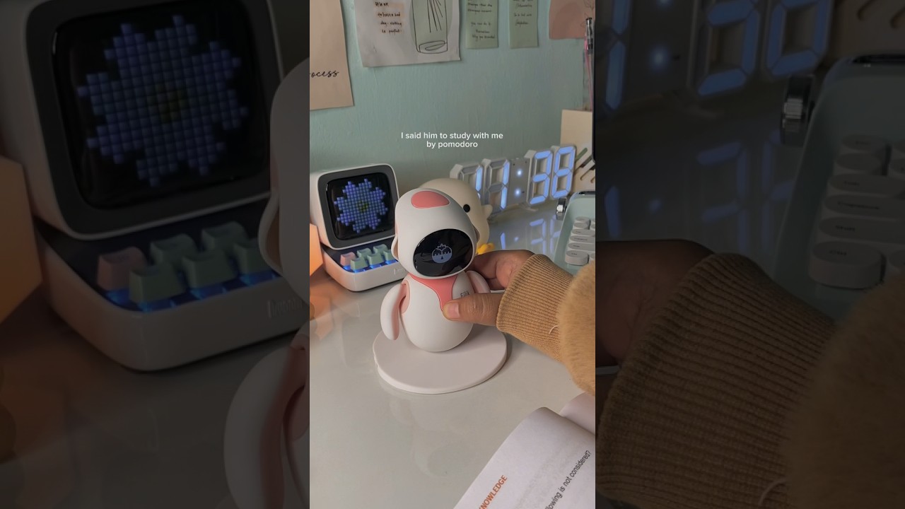 Meet my study buddy 📚🤖👯‍♀️#studywithme #shorts