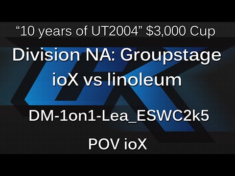 [cK cup #14] ioX vs linoleum - Div NA Groupstage - Lea POV ioX ~ cluex.org