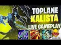 Kalista Top Is Secretly Broken? - Wild Rift HellsDevil Plus Gameplay