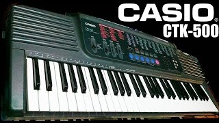 Video thumbnail for CASIO CTK-500 by Keyboards - review - repair