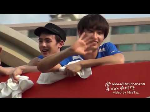 [掌心witheunhae] 120709 EunHyuk at Running Man recording