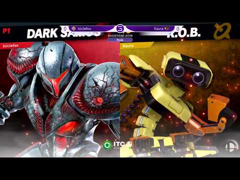Gyostage 2019 - Ultimate Singles - Pools - Iciclefox(Samus, Metaknight) vs Kaura(R.O.B)