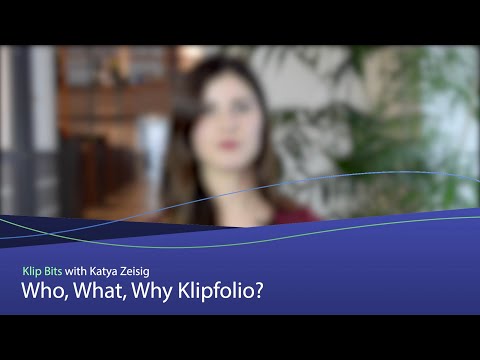 Klipfolio video/presentation/materials