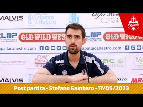 Post partita Legnano - Gallarate Gara2 | Stefano Gambaro del 17/05/2023