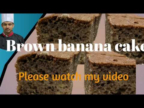 How to make banana cake | Simple making banana cake| Soft