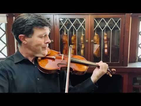 Wladek Stopka Violin - Telemann Largo and Allegro - At Dolce Violins - Played by Odin Mitaine