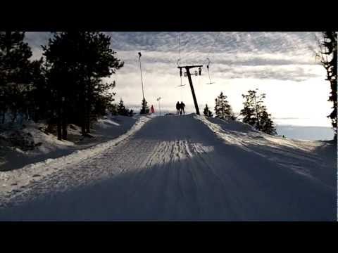Using a Ski-Lift at Mežezers