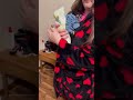 Emotional reaction to our new family member #spidermonkey #animals #reaction